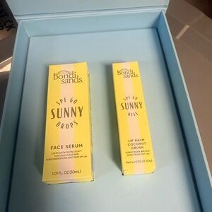 Bondi Sands Sunny SPF 60 Face Serum and Lip Balm Set NEW in Box